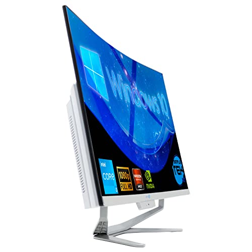 SIMPLETEK - PC All in One Display Curved 27" Core i3 Grafikkarte GTX 1050Ti 4GB Windows 10 | 32GB SSD 2TB | Unterhaltungsarbeit SIMPLETEK - PC All in One Display Curved 27" Core i3 Grafikkarte GTX 1050Ti 4GB Windows 10 | 32GB SSD 2TB | Unterhaltungsarbeit von SIMPLETEK