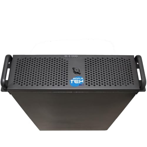 SIMPLETEK - Standard 3U Gehäuse - 19" Rack | Unterstützung EATX/ATX/mATX/Mini-ITX | ATX-Netzteilgehäuse, keine Komponenten (überholt) von SIMPLETEK