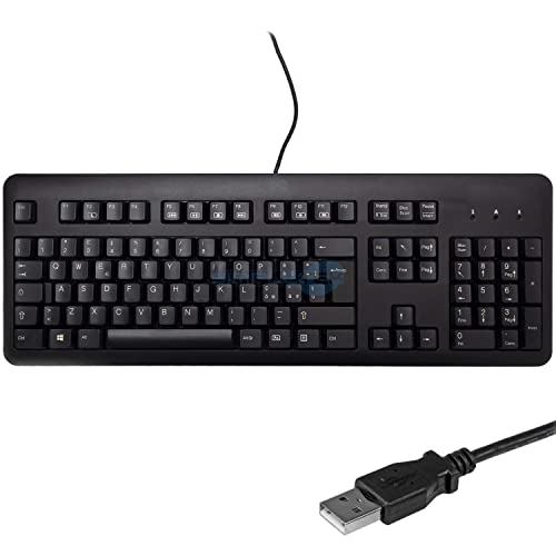 SIMPLETEK – Tastatur Profi Verkabelt Für PC Mit Schnittstelle USB 2.0 Schwarz, Layout Ita(Aufbereitet) von SIMPLETEK