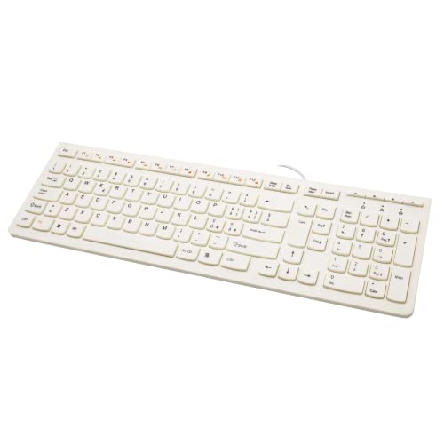 SIMPLETEK USB-Tastatur Slim Büro Flache Tasten | Weiß Layout Italienisch SIMPLETEK USB-Tastatur Slim Büro Flache Tasten | Weiß Layout Italienisch von SIMPLETEK