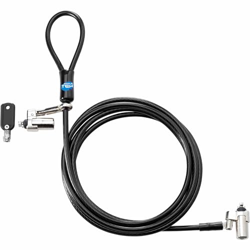 Simpletek - Kensignton Kabel T1A65AA | 10mm Kopf | Anti-Diebstahl-Sicherheitsschloss für Computermonitor von SIMPLETEK