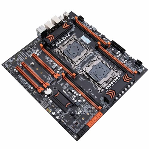 Simpletek - Mainboard kompatibel X99 DUAL-F8D LGA2011-3 EATX Chipsatz C612 | Dual CPU | 8 x DDR4 | Ohne integrierte Grafikkarte Simpletek - Mainboard kompatibel X99 DUAL-F8D LGA2011-3 EATX Chipsatz C612 | Dual CPU | 8 x DDR4 | Ohne integrierte Grafikkarte von SIMPLETEK