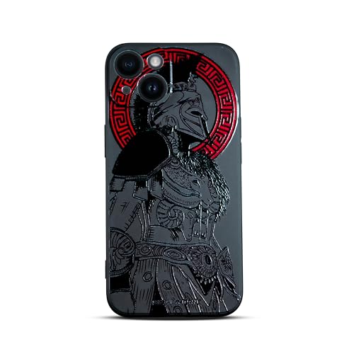 SIMPLYMDRN Slim für iPhone 14 Hülle - Krieger Design - Coole Hülle für Männer - Fighter Assassin Case - Schlank und Flexibel (Gladiator Black) SIMPLYMDRN Slim für iPhone 14 Hülle - Krieger Design - Coole Hülle für Männer - Fighter Assassin Case - Schlank und Flexibel (Gladiator Black) von SIMPLYMDRN