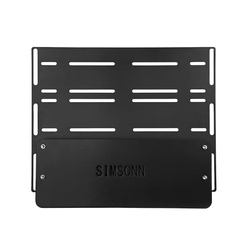SIMSONN PRO Plus Pedale Sim Racing Pedale PC Racing Simulator Drucksensor Lastzelle HE Hydraulikpedale Schwarz（Black Plate） von SIMSONN