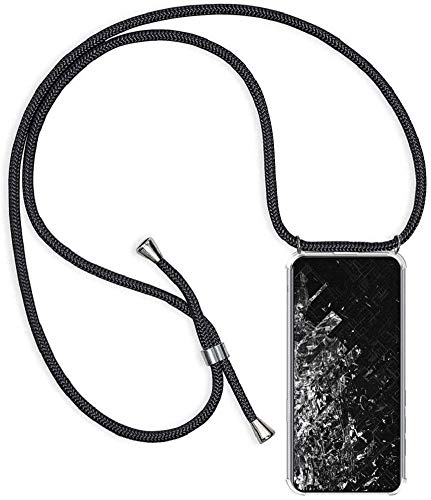 Handykette kompatibel mit Samsung Galaxy M31s Handyhülle Transparent Silikon Schutzhülle - Necklace Hülle mit Band Handy-Kette Case mit Necklace Schnur mit Kette zum Umhängen,Schwarz Handykette kompatibel mit Samsung Galaxy M31s Handyhülle Transparent Silikon Schutzhülle - Necklace Hülle mit Band Handy-Kette Case mit Necklace Schnur mit Kette zum Umhängen,Schwarz von SIMao