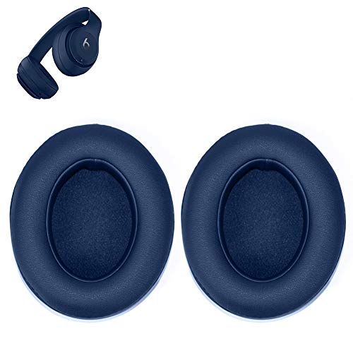 Ersatz-Ohrpolster aus Memory-Schaum für Studio 3 & Studio 2.0 kabelgebundenes / kabelloses Bluetooth-Headset, Over-Ear-Kopfhörer, Blau von SINDERY