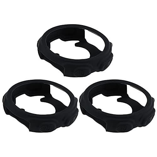 3 x Silikon Uhr Schutzhülle Case Schwarz Stoßfest Smartwatch Hüllen Kompatibel mit Garmin Forerunner 235 735xt 3 x Silikon Uhr Schutzhülle Case Schwarz Stoßfest Smartwatch Hüllen Kompatibel mit Garmin Forerunner 235 735xt von SING F LTD