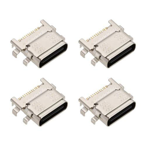 SING F LTD Ladeanschluss, Typ C, Dock-Anschluss, Ersatz-Ladeanschluss, Blockstecker, kompatibel mit Kindle Fire HD10 2019 9. Generation M2V3R5, 4 Stück von SING F LTD