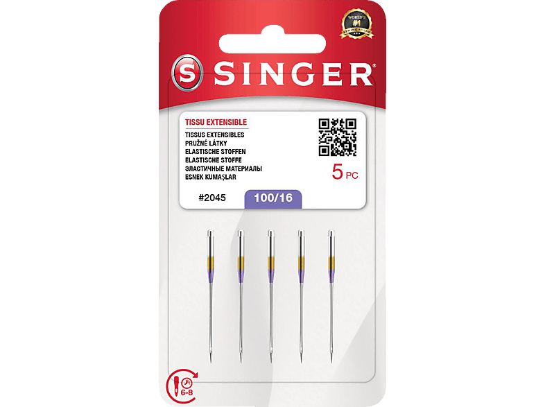 SINGER N204516M503 Stretch 100/16 Nadeln von SINGER