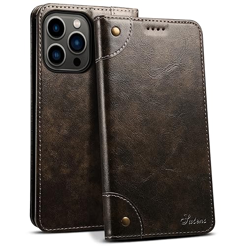 SINIANL Kompatibel mit iPhone 15 Pro Max Hülle Brieftasche, für iPhone 15 Pro Max Wallet Case mit magnetischem Kickstand Kreditkartenhalter Leder Folio Case Flip Cover für iPhone 15 Pro Max Dunkelgrau SINIANL Kompatibel mit iPhone 15 Pro Max Hülle Brieftasche, für iPhone 15 Pro Max Wallet Case mit magnetischem Kickstand Kreditkartenhalter Leder Folio Case Flip Cover für iPhone 15 Pro Max Dunkelgrau von SINIANL