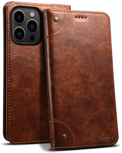 SINIANL Schutzhülle für iPhone 16 Plus, Brieftaschen-Schutzhülle für iPhone 16 Plus, mit magnetischem Ständer, Kreditkartenhalter, Leder-Klapphülle für iPhone 16 Plus, Khaki SINIANL Schutzhülle für iPhone 16 Plus, Brieftaschen-Schutzhülle für iPhone 16 Plus, mit magnetischem Ständer, Kreditkartenhalter, Leder-Klapphülle für iPhone 16 Plus, Khaki von SINIANL