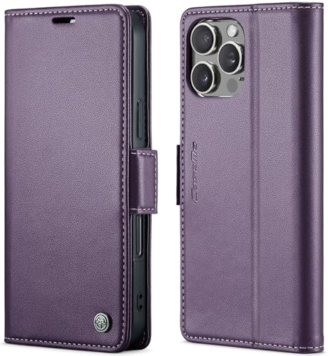 SINIANL iPhone 16 Plus Wallet Case mit RFID-Blockierung, für Damen & Herren, Kartenhalter, Magnetverschluss, Kickstand, Leder Book Folio Case - Lila SINIANL iPhone 16 Plus Wallet Case mit RFID-Blockierung, für Damen & Herren, Kartenhalter, Magnetverschluss, Kickstand, Leder Book Folio Case - Lila von SINIANL