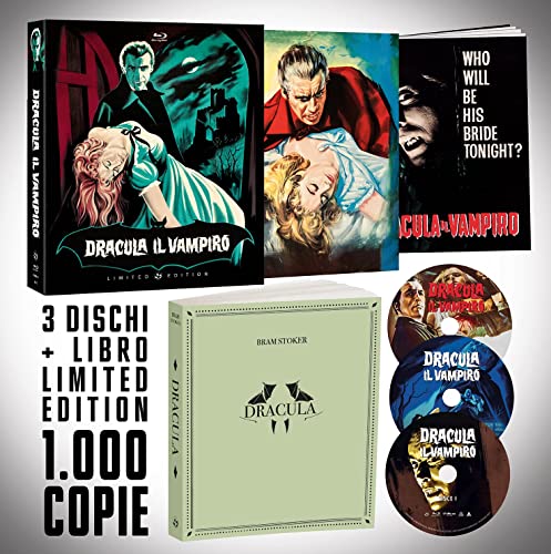 Blu-Ray Dracula Il Vampiro (2 Blu-Ray+Cd) (Edizione Limitata Numerata) [Region Free] [Blu-ray] [Special Edition] von SINISTER FILM