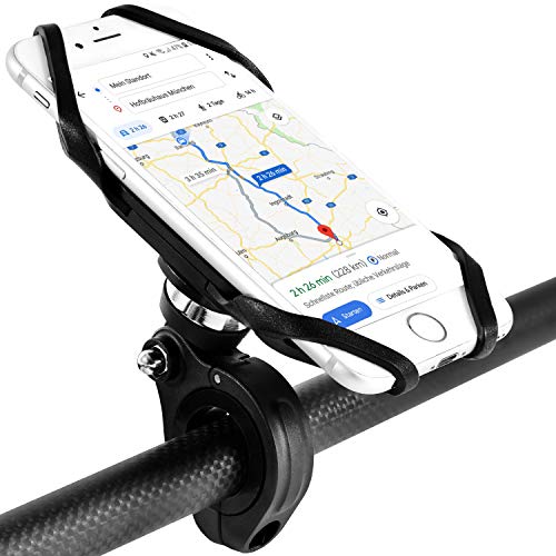 SINLAND Premium Handyhalterung Fahrrad, Motorrad, Quad | Anti-Vibration Smartphone Halterung Handy-Halterung Fahrradlenker | multifunktionale 360° Lenker Handy Halterung | 4-6 Zoll SINLAND Premium Handyhalterung Fahrrad, Motorrad, Quad | Anti-Vibration Smartphone Halterung Handy-Halterung Fahrradlenker | multifunktionale 360° Lenker Handy Halterung | 4-6 Zoll von SINLAND