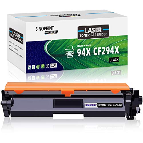 SINOPRINT 94X CF294X für kompatibel mit HP 94X 94A CF294X CF294A für HP Laserjet Pro M118dw Toner MFP M148fdw M148dw M149fdw M148 M118 M149 94A CF294A Drucker (Schwarz) von SINOPRINT