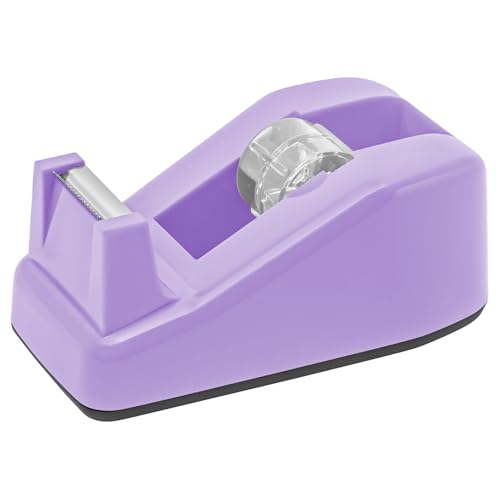 Robuster Tisch-Klebebandabroller, Violett von SINORS