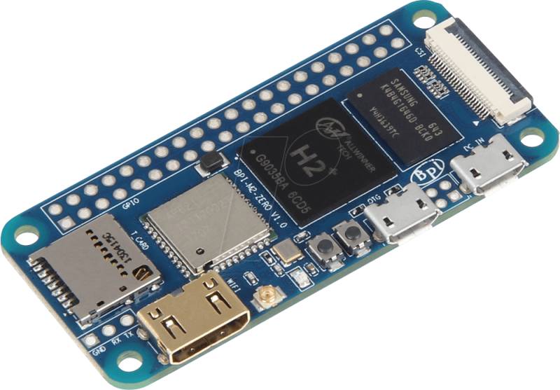 BANANA PI ZERO - Banana Pi M2 Zero, 1,2 GHz Quad Core, 512 MB DDR3 von SINOVOIP