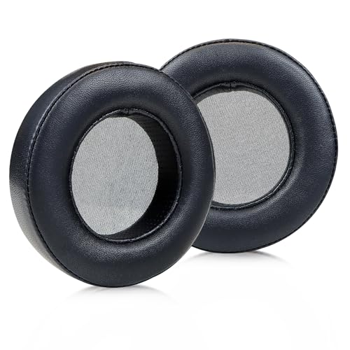 SINOWO Ersatz-Ohrpolster für AKG K701, K702, Q701, Q702, K601, K612, K712 Kopfhörer, Ohrpolster mit Geräuschisolierung, Memory-Schaum (Schaffell, schwarz) von SINOWO