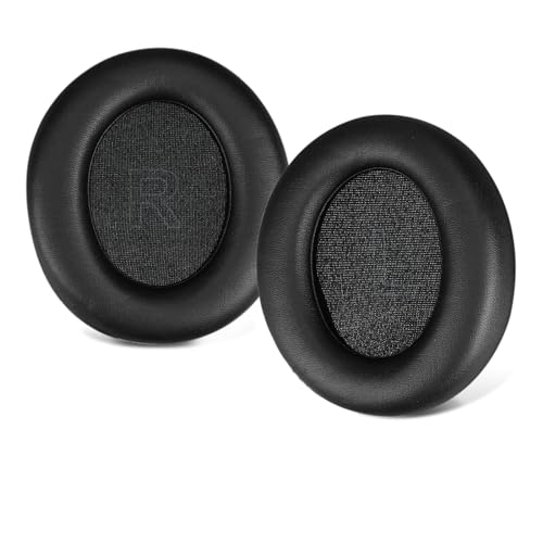 SINOWO Ersatz-Ohrpolster für Anker Soundcore Life Q30 / Q35 BT-Kopfhörer, Ohrpolster mit Geräuschisolierung, Memory-Schaum, weiches Protein-Leder, Schwarz von SINOWO