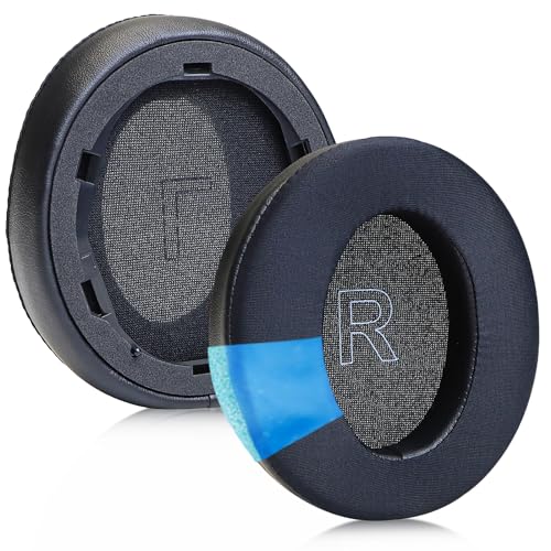 SINOWO Ersatz-Ohrpolster für Anker Soundcore Life Q30 / Q35 BT-Kopfhörer, Ohrpolster mit Geräuschisolierung, Memory-Schaum (schwarz) von SINOWO