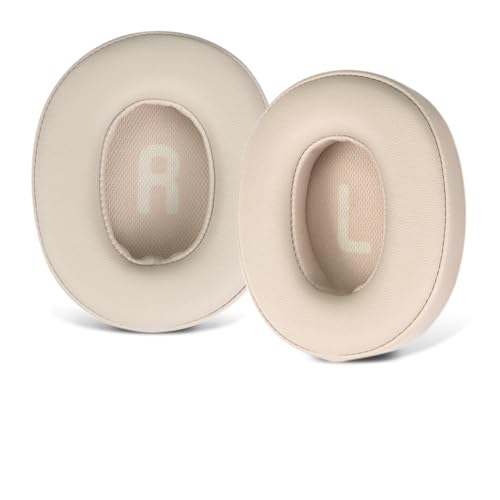 SINOWO Ersatz-Ohrpolster für JBL Tune 700 (700BT)/710 (710BT)/720 (720BT)/750 (750BT, 750NC)/760 (760NC)/770 (770NC) Kopfhörer, Ohrpolster mit Geräuschisolierung, Memory-Schaum, weiches Protein-Leder, von SINOWO