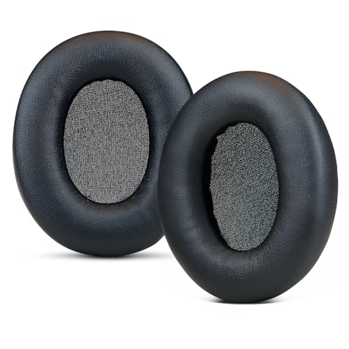 SINOWO Ersatz-Ohrpolster für Skullcandy Crusher ANC 2 kabellose Over-Ear-Kopfhörer mit Geräuschunterdrückung, Memory-Schaum, näher am Original (schwarz) von SINOWO