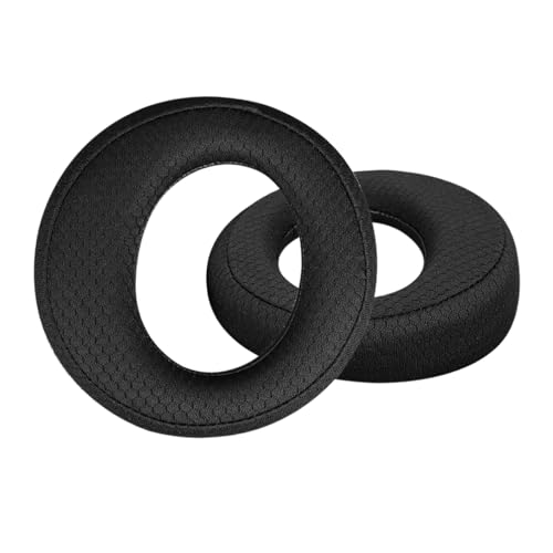 SINOWO Ersatz-Ohrpolster für Sony PS3 PS4 Gold Wireless Playstation 3 Playstation 4 CECHYA-0083 Stereo 7.1 Virtual Surround Kopfhörer (Netzgewebe, schwarz) von SINOWO