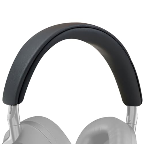 SINOWO Lammfell-Headset-Gurt, Ersatz-Stirnbänder für Bowers & Wilkins PX8/PX7 s2/PX7 s2e (nicht für PX7) Kopfhörer, Headset-Kopfpolster-Reparaturteil (schwarz) von SINOWO