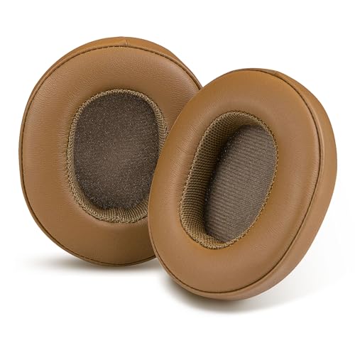 Sinowo Ersatz-Ohrpolster für Skullcandy Crusher Wireless, Crusher ANC/EVO, Hesh 3 kabellose Kopfhörer, Ohrpolster, Headset-Ohrpolster (braun) von SINOWO