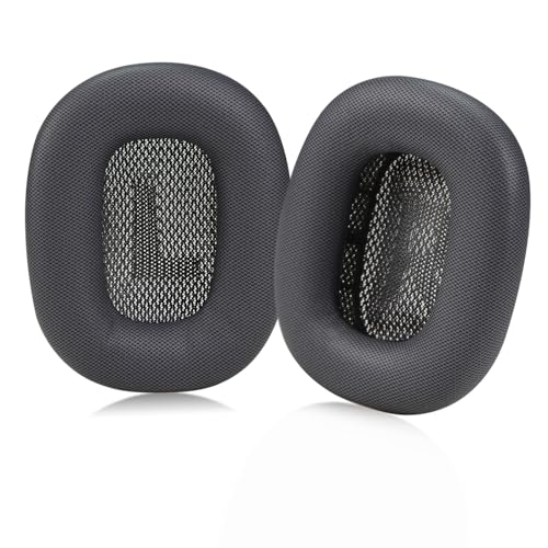 Sinowo Ohrpolster für Apple AirPods Max Kopfhörer, Ersatz-Leder-Ohrpolster, schweißfest, einfach zu installieren, mit Magnet, Proteinleder und Memory-Schaum (schwarz) Sinowo Ohrpolster für Apple AirPods Max Kopfhörer, Ersatz-Leder-Ohrpolster, schweißfest, einfach zu installieren, mit Magnet, Proteinleder und Memory-Schaum (schwarz) von SINOWO