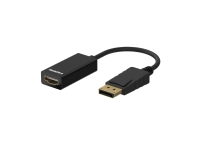 Sinox DisplayPort™ - HDMI™ adapter. 0,1m. Sort von SINOX