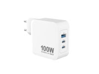 Sinox PRO 230V 2xUSB-C 1xUSB-A PD Ladegerät 100W. Weiß von SINOX