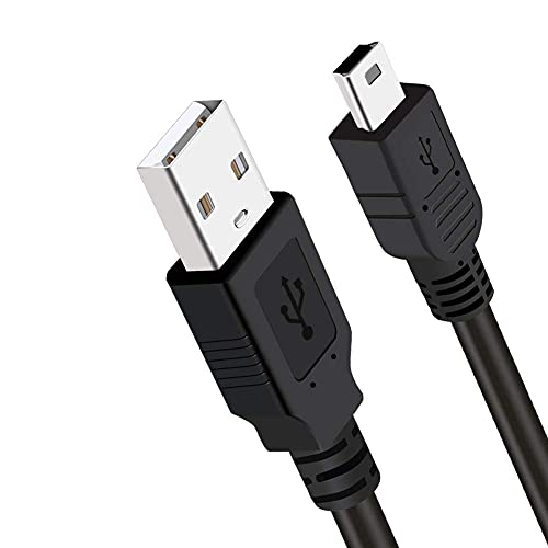 SIOCEN Mini-USB-Kabel Typ A auf Mini B Ladekabel für GoPro Hero 3+, Sony PS3 Controllerkabel, MP3-Player, Garmin GPS, Dashcam, PDA, Canon PowerShot Rebel ELPH Camera Playstation 3 Ladekabel (1M) von SIOCEN