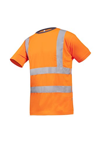SIOEN 3866A2MBEFC13XL Ameno T-Shirt, 3X-Large, Hi-Vis Orange von SIOEN