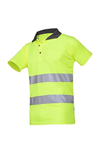 SIOEN 3870A2MBEFY1S Irola Hi-Vis Polo-Shirt, Größe S, gelb von SIOEN