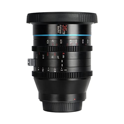 SIRUI 35mm Jupiter Macro T2 Vollformat Cine Prime Objektiv, 14 Elemente in 11 Gruppen, Manueller Fokus, PL-Halterung, Schwarz, Kompatibel mit Alexa Mini LF, Mini, LF - 35 mm, T2 SIRUI 35mm Jupiter Macro T2 Vollformat Cine Prime Objektiv, 14 Elemente in 11 Gruppen, Manueller Fokus, PL-Halterung, Schwarz, Kompatibel mit Alexa Mini LF, Mini, LF - 35 mm, T2 von SIRUI