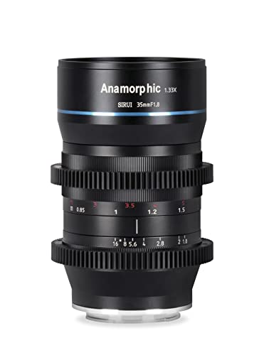 SIRUI 35mm f1.8 1.33x Anamorphotisches Kinoobjektiv Prime Objektiv Objektive Lens Lenses Modell S35(RF-Mount) von SIRUI