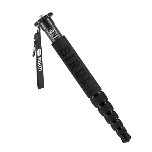 SIRUI AM-326M Einbeinstativ Carbon Monopod Reisestativ 6 Abschnitt Kohlefaser Tragbar Kompakt Leichtes Reise-Einbeinstativ, Max. Belastung 10kg SIRUI AM-326M Einbeinstativ Carbon Monopod Reisestativ 6 Abschnitt Kohlefaser Tragbar Kompakt Leichtes Reise-Einbeinstativ, Max. Belastung 10kg von SIRUI