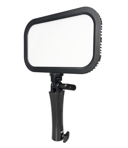 SIRUI E30B LED Video Light Panel, 0%-100% dimmbar, 2800K-7000K Bi-Color, CRI 96 TLCI98, 12″Ultra-kompaktes Soft Light Panel mit Grip für Studiofotografie, Streaming, YouTube SIRUI E30B LED Video Light Panel, 0%-100% dimmbar, 2800K-7000K Bi-Color, CRI 96 TLCI98, 12″Ultra-kompaktes Soft Light Panel mit Grip für Studiofotografie, Streaming, YouTube von SIRUI