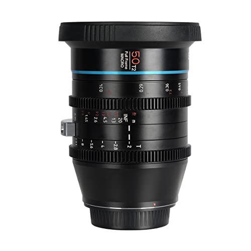 SIRUI Jupiter Macro T2 Vollformat Cine Prime Objektiv Set (24mm, 35mm und 50mm Cinema Objektiv Set), für EF-Mount-Kameras, kompatibel mit BMPCC-6k, BMPCC-6k-pro, EOS C300 Mark III, EOS C500 Mark II von SIRUI