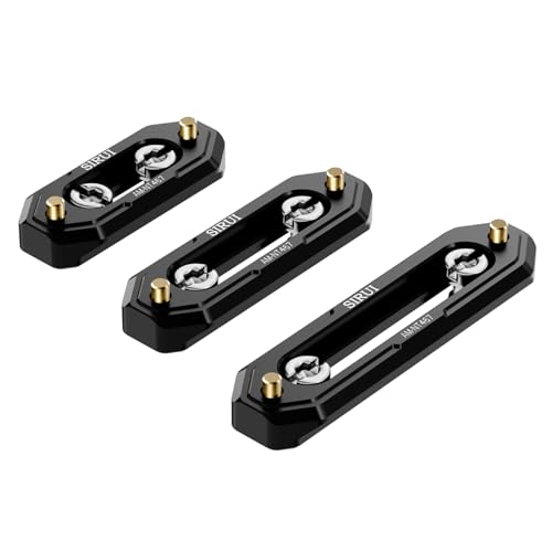 SIRUI NATO Rail Set, Schnellspanner NATO Schienen 48 mm 60 mm und 75 mm mit Sicherheitsnadeln und 1/4 Zoll Schrauben für NATO Klemmgriff Top Handle Side Handle, Arten von Kamera Rig, AM-NT467 SIRUI NATO Rail Set, Schnellspanner NATO Schienen 48 mm 60 mm und 75 mm mit Sicherheitsnadeln und 1/4 Zoll Schrauben für NATO Klemmgriff Top Handle Side Handle, Arten von Kamera Rig, AM-NT467 von SIRUI