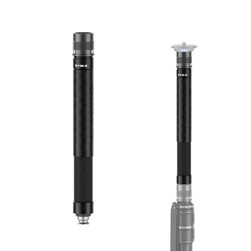SIRUI SVM-E Kohlefaser-Verlängerungsstange für Kamera-Einbeinstativ der P-Serie und SVM-Serie, 32 cm (12,6 Zoll), 0ne-Abschnitt, Schnellwechsel-Verlängerungsrohr von SIRUI
