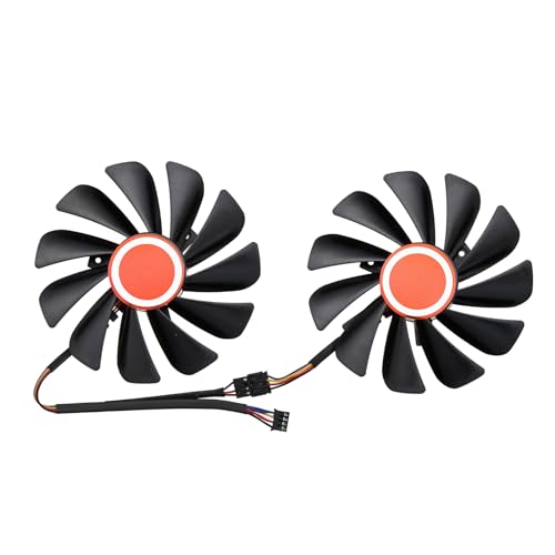 Kühlung Lüfter für Grafikkarten XFX RX 590 580 570 95MM CF1010U12S GPU Cooler Fan for Graphics Card Cooling von SISS