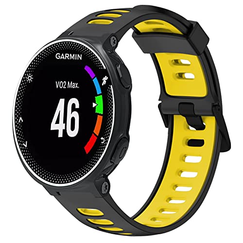 SITAFU Armband Garmin Forerunner 735XT,Sportarmband für Garmin Forerunner 235 - Einstellbares Silikon Armbänder Uhrenarmband Sport Ersatzarmband für Garmin Forerunner 235/735XT/220/230/620 SITAFU Armband Garmin Forerunner 735XT,Sportarmband für Garmin Forerunner 235 - Einstellbares Silikon Armbänder Uhrenarmband Sport Ersatzarmband für Garmin Forerunner 235/735XT/220/230/620 von SITAFU