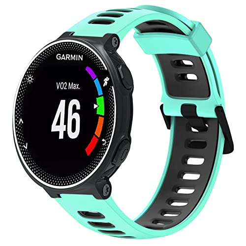 SITAFU Armband Garmin Forerunner 735XT,Sportarmband für Garmin Forerunner 235 - Einstellbares Silikon Armbänder Uhrenarmband Sport Ersatzarmband für Garmin Forerunner 235/735XT/220/230/620 SITAFU Armband Garmin Forerunner 735XT,Sportarmband für Garmin Forerunner 235 - Einstellbares Silikon Armbänder Uhrenarmband Sport Ersatzarmband für Garmin Forerunner 235/735XT/220/230/620 von SITAFU
