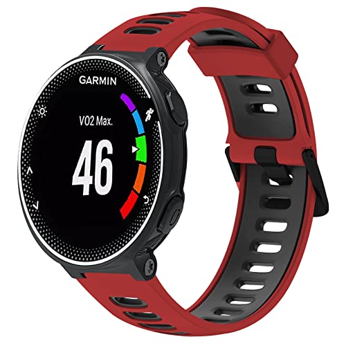 SITAFU Armband Garmin Forerunner 735XT,Sportarmband für Garmin Forerunner 235 - Einstellbares Silikon Armbänder Uhrenarmband Sport Ersatzarmband für Garmin Forerunner 235/735XT/220/230/620 SITAFU Armband Garmin Forerunner 735XT,Sportarmband für Garmin Forerunner 235 - Einstellbares Silikon Armbänder Uhrenarmband Sport Ersatzarmband für Garmin Forerunner 235/735XT/220/230/620 von SITAFU