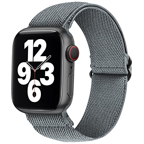 SITAFU Armband Kompatibel mit Apple Watch Armband 42mm 44mm 45mm ür Damen Herren,Nylon Elastisches Verstellbares Geflochten Ersatzarmband für iWatch Series 7 6 5 4 3 2 1 SE SITAFU Armband Kompatibel mit Apple Watch Armband 42mm 44mm 45mm ür Damen Herren,Nylon Elastisches Verstellbares Geflochten Ersatzarmband für iWatch Series 7 6 5 4 3 2 1 SE von SITAFU