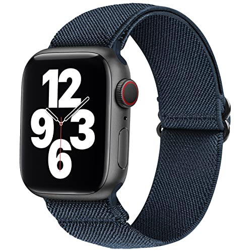 SITAFU Armband Kompatibel mit Apple Watch Armband 42mm 44mm 45mm ür Damen Herren,Nylon Elastisches Verstellbares Geflochten Ersatzarmband für iWatch Series 7 6 5 4 3 2 1 SE SITAFU Armband Kompatibel mit Apple Watch Armband 42mm 44mm 45mm ür Damen Herren,Nylon Elastisches Verstellbares Geflochten Ersatzarmband für iWatch Series 7 6 5 4 3 2 1 SE von SITAFU