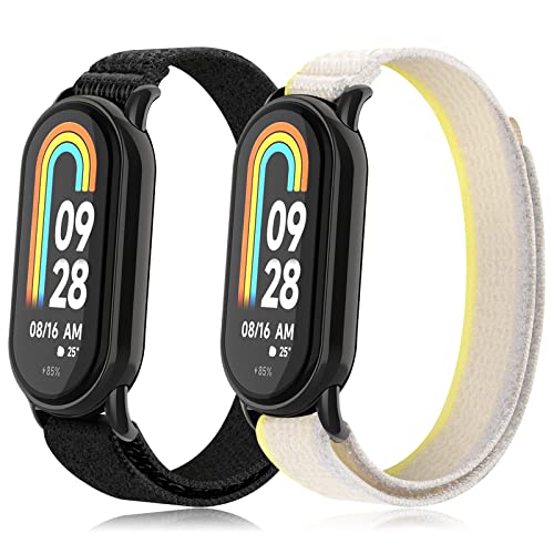 SITAFU Armband Kompatibel mit Xiaomi Mi Band 8 Uhrenarmband Damen Herren, Nylon Verstellbar Sport Ersatzband für Xiaomi Mi Band 8 SITAFU Armband Kompatibel mit Xiaomi Mi Band 8 Uhrenarmband Damen Herren, Nylon Verstellbar Sport Ersatzband für Xiaomi Mi Band 8 von SITAFU