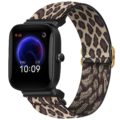 SITAFU Armband für Amazfit Bip,20MM Nylon Elastisches Verstellbares Sportarmband für Amazfit GTS Geflochten Ersatzarmband für Amazfit Bip U/Bip U Pro/Bip lite/Amazfit GTS 2/GTS 2 mini/GTS 2e von SITAFU